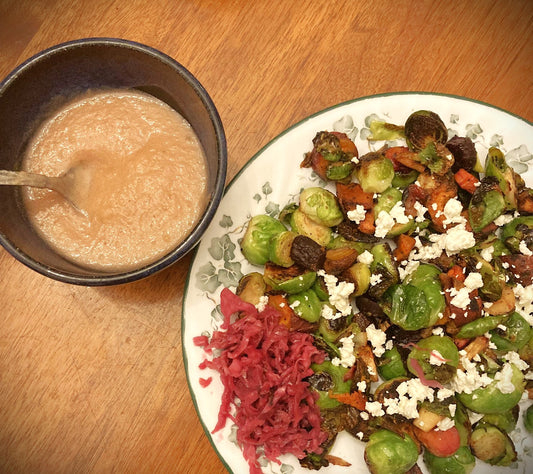 Browned Butter Sage Applesauce is a perfect side to any fall meal