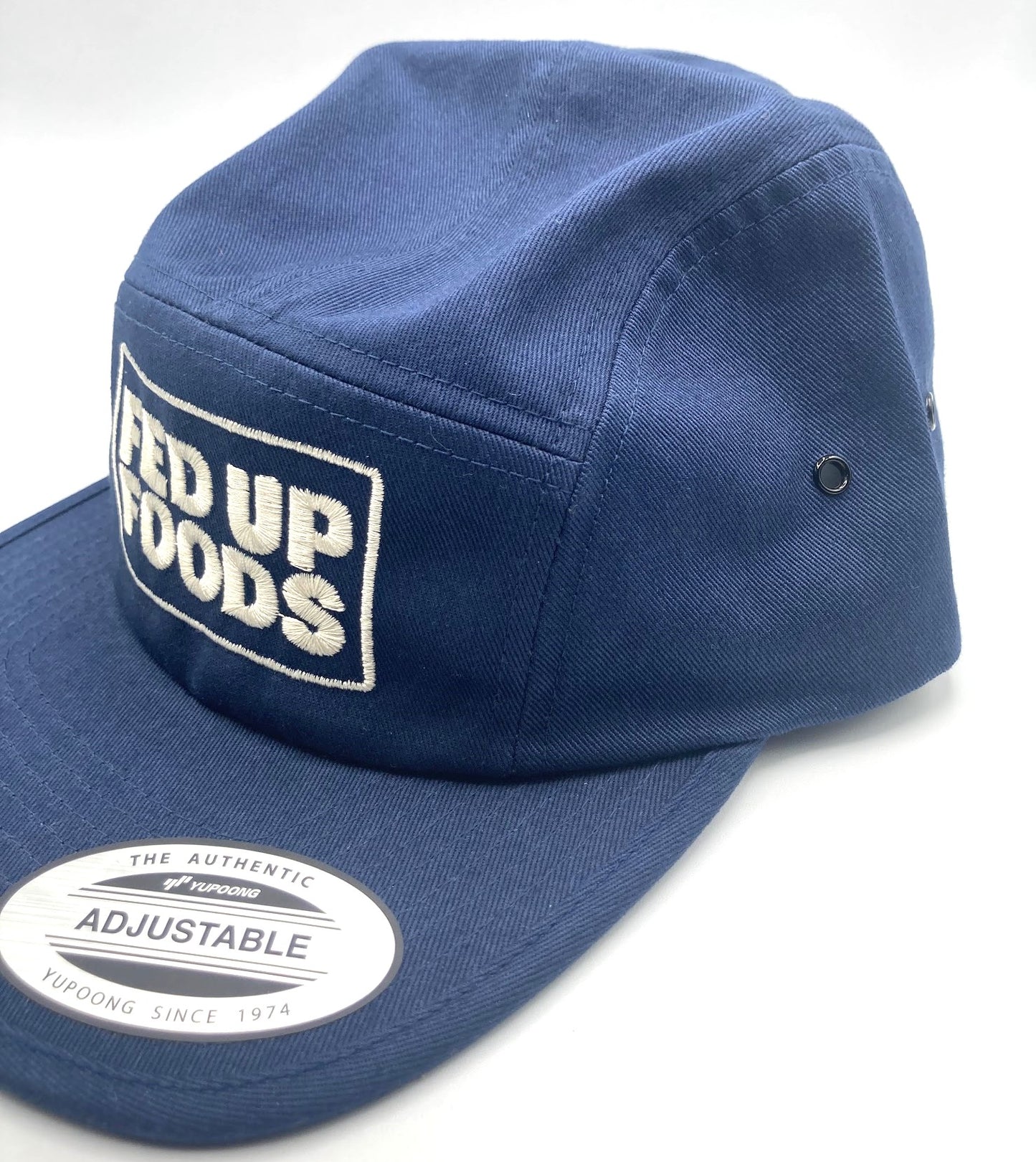 Fed Up Foods 5 Panel Hat (Blue, Grey, Navy Blue)