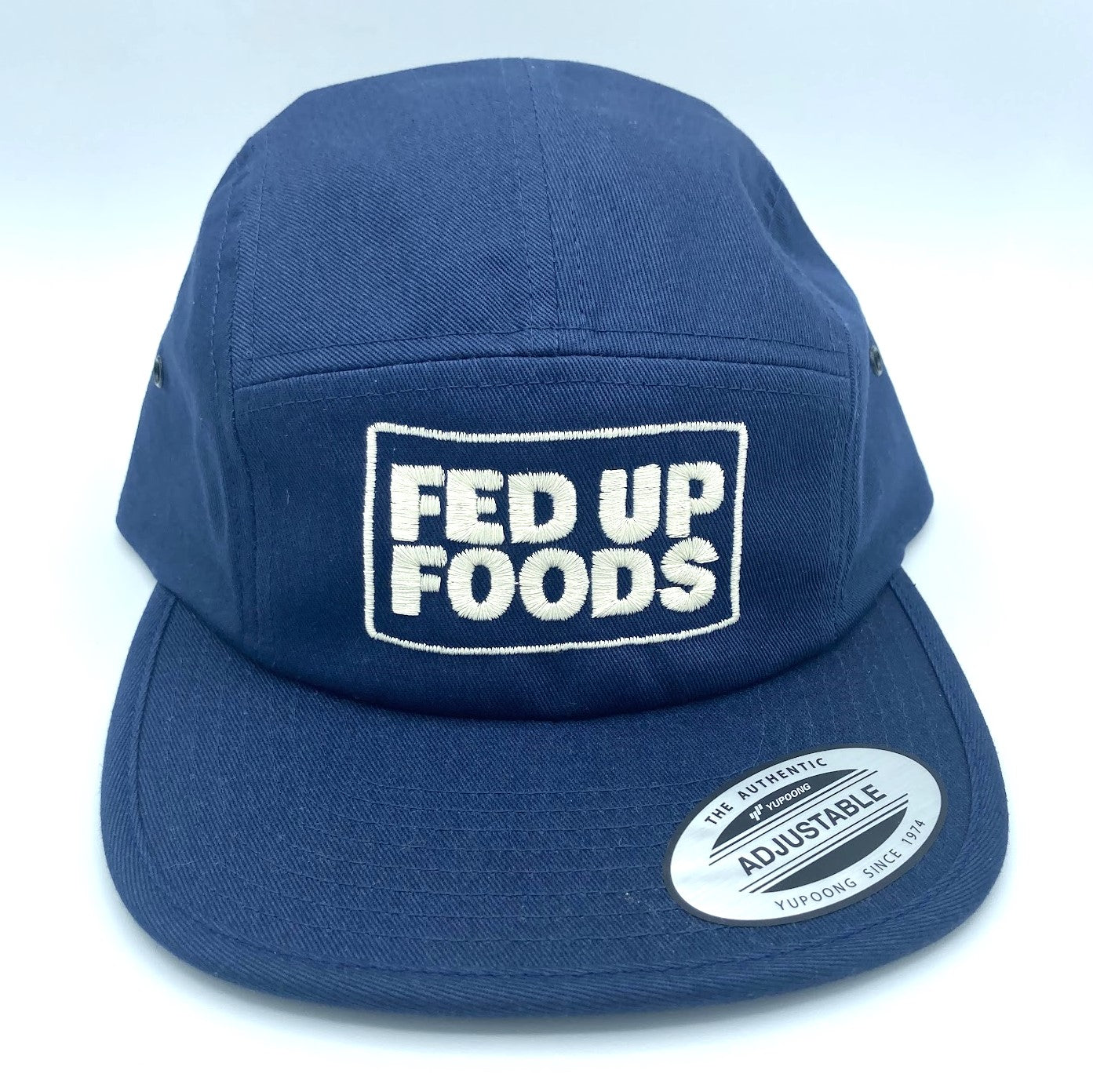 Fed Up Foods 5 Panel Hat (Blue, Grey, Navy Blue)