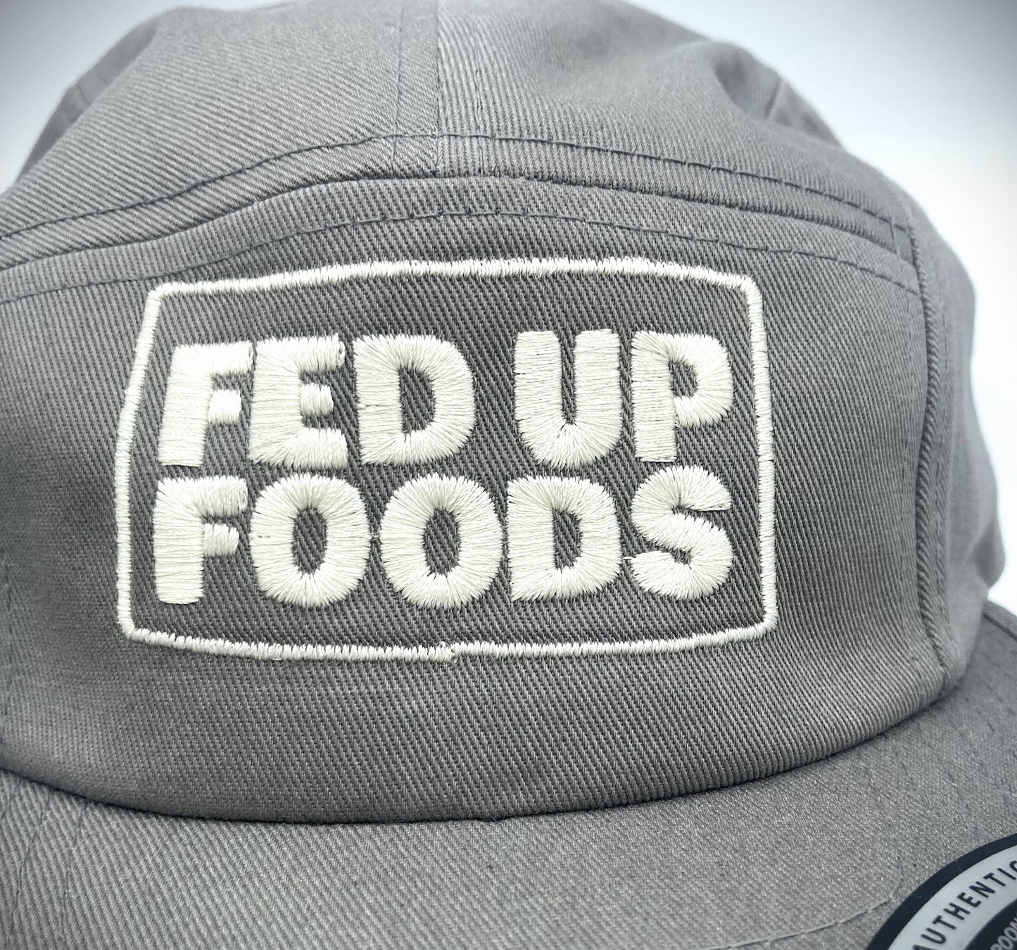 Fed Up Foods 5 Panel Hat (Blue, Grey, Navy Blue)