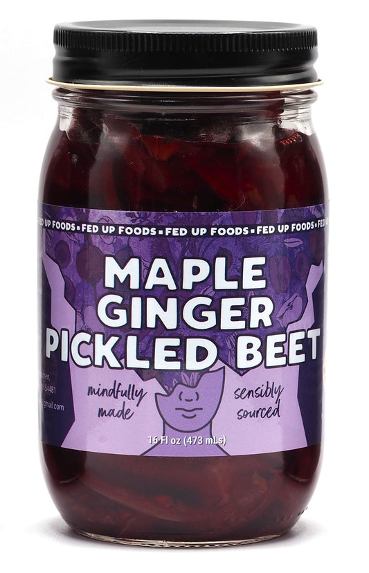 Maple Ginger Pickled Beet