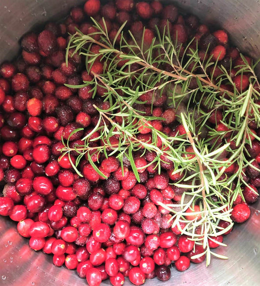 Fed Up Foods Specialty Cranberry Sauce with Honey and Rosemary